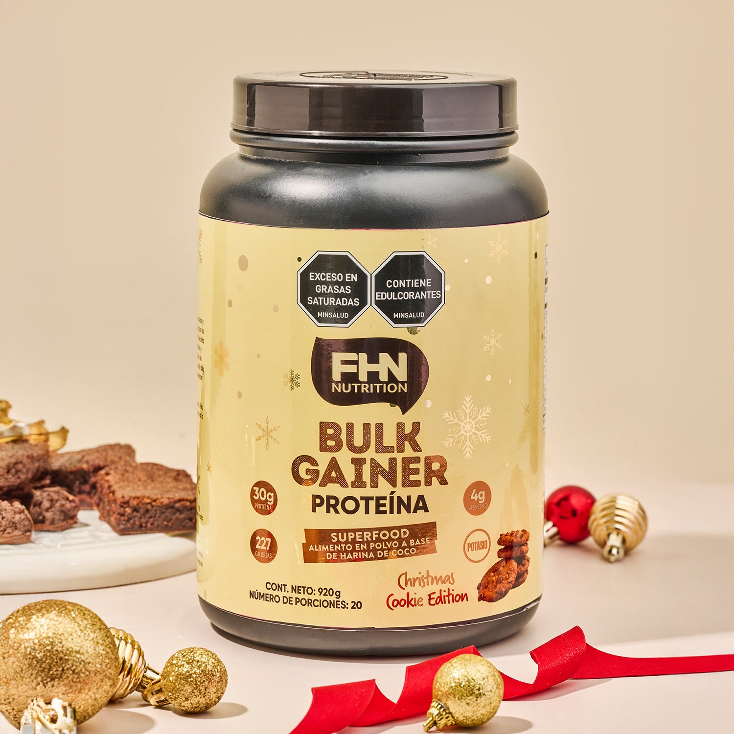 Proteína | Bulk Gainer sabor Christmas Cookie Edition