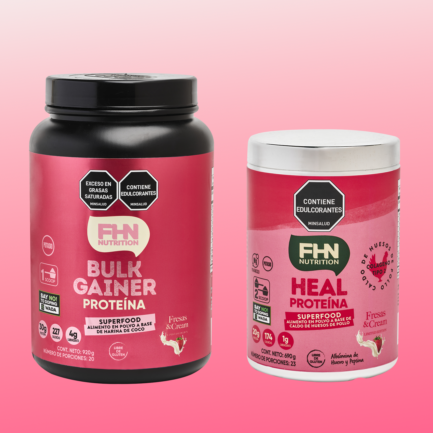 PACK | Match perfecto - Bulk Gainer y Heal Proteína