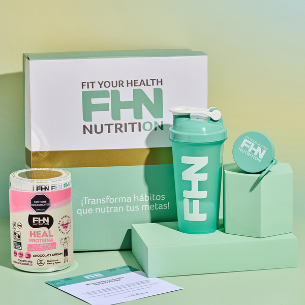 Kit Golden –  Proteína | Heal Powder (690g) + Shaker + Dosificador (Copia)