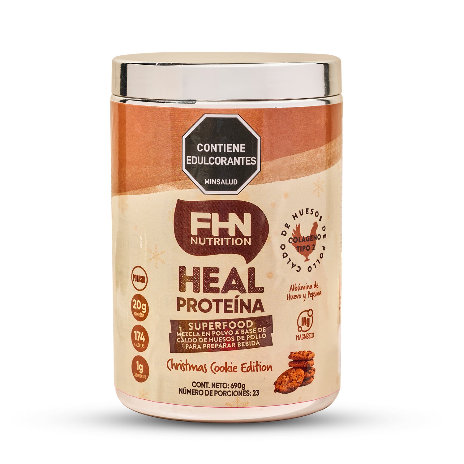 Proteína | Heal Proteína sabor Christmas Cookie Edition