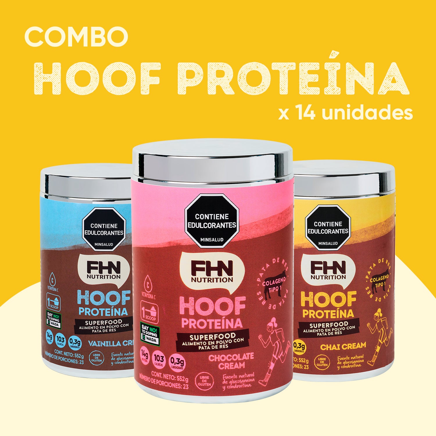 EMPRENDE FHN | Combo 14 Hoof Proteína