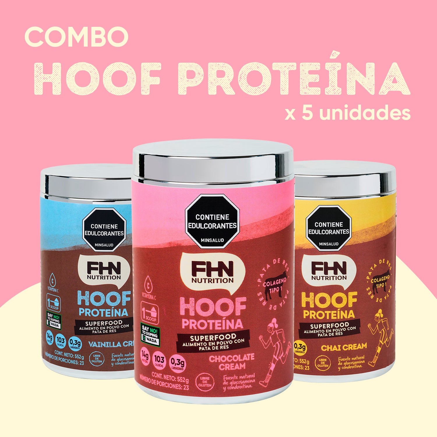 EMPRENDE FHN | Combo 5 Hoof Proteína