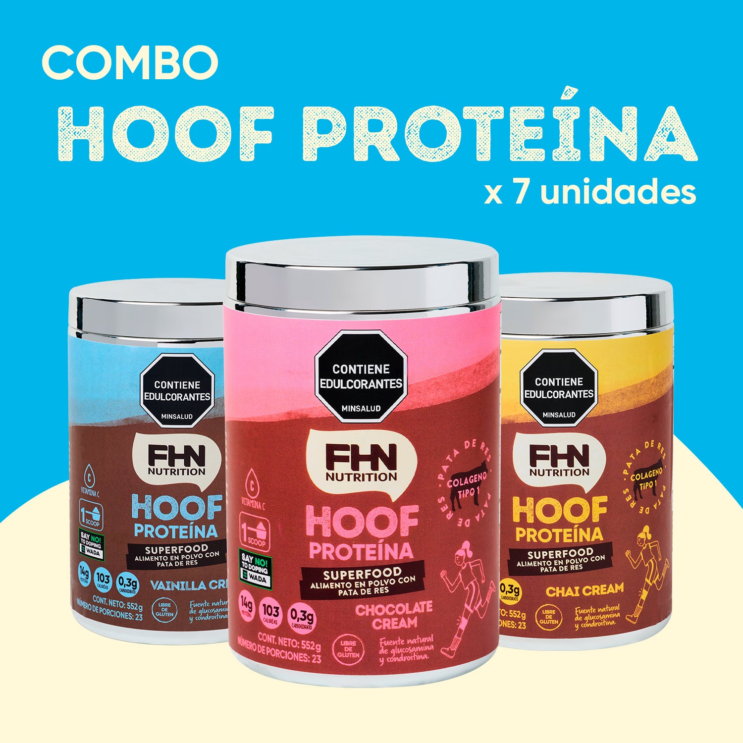 EMPRENDE FHN | Combo 7 Hoof Proteína