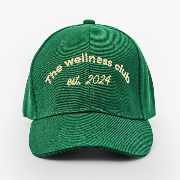 Cap unisex emerald green
